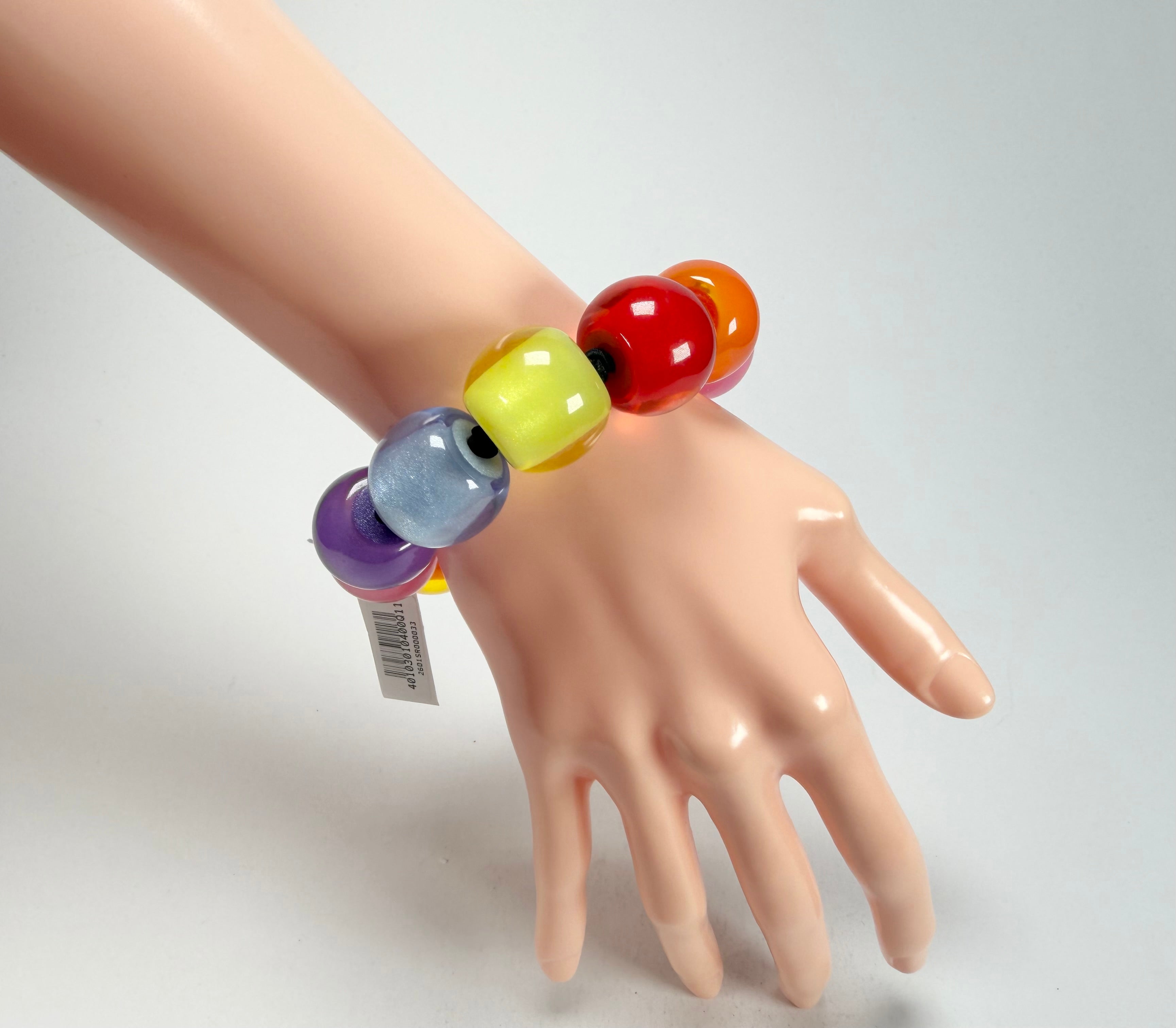 Zsiska - Colourful Beads Spectrum 11 Medium Bead Resin Bracelet ( 40103010400Q11 )