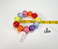 Zsiska - Colourful Beads Spectrum 11 Medium Bead Resin Bracelet ( 40103010400Q11 )