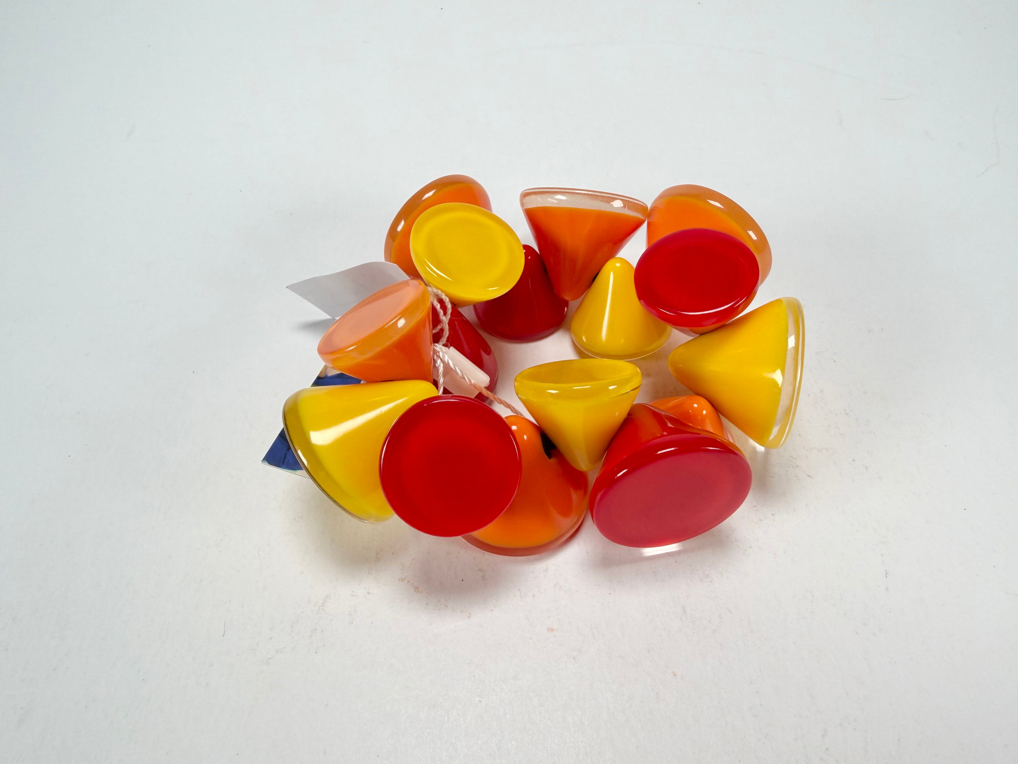 Zsiska - Joy Warm Colours Large Resin Bracelet ( P150301JOY2Q0L )