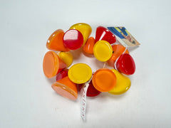 Zsiska - Joy Warm Colours Large Resin Bracelet ( P150301JOY2Q0L )