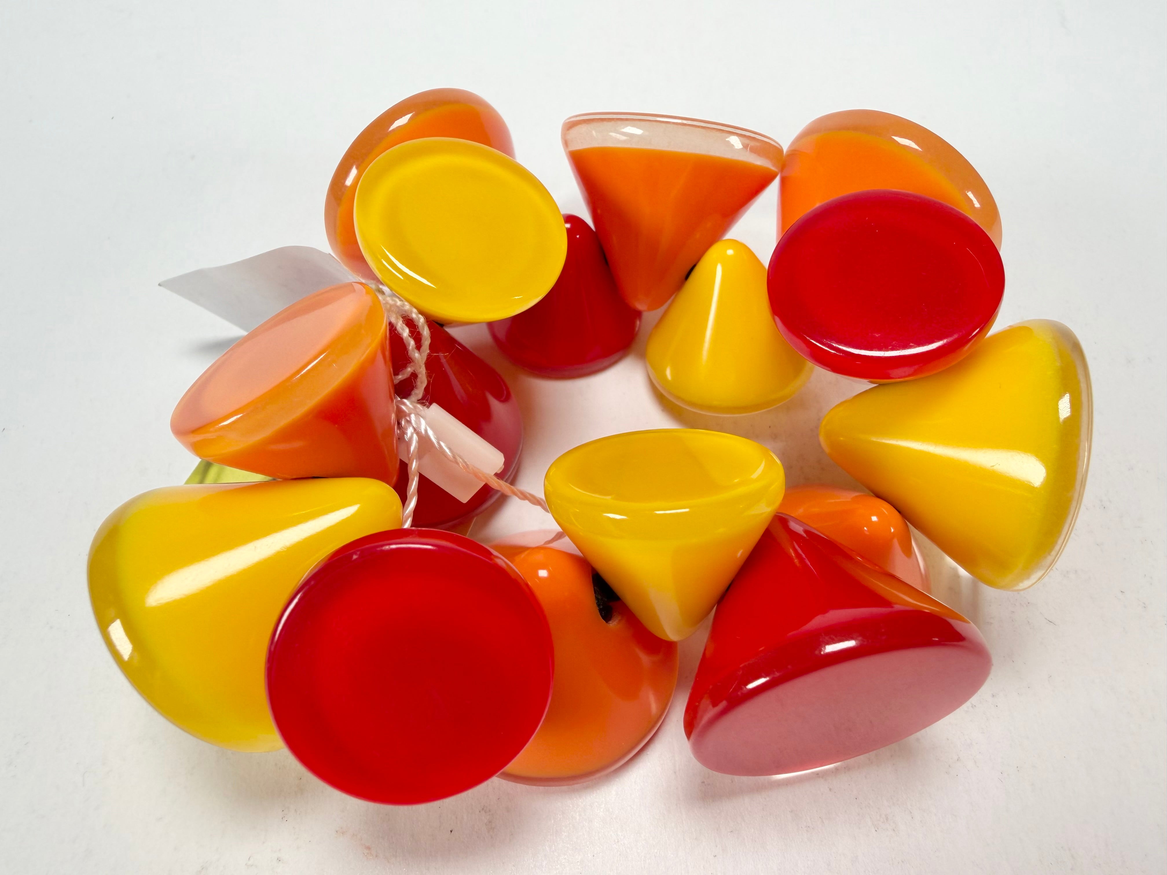 Zsiska - Joy Warm Colours Large Resin Bracelet ( P150301JOY2Q0L )