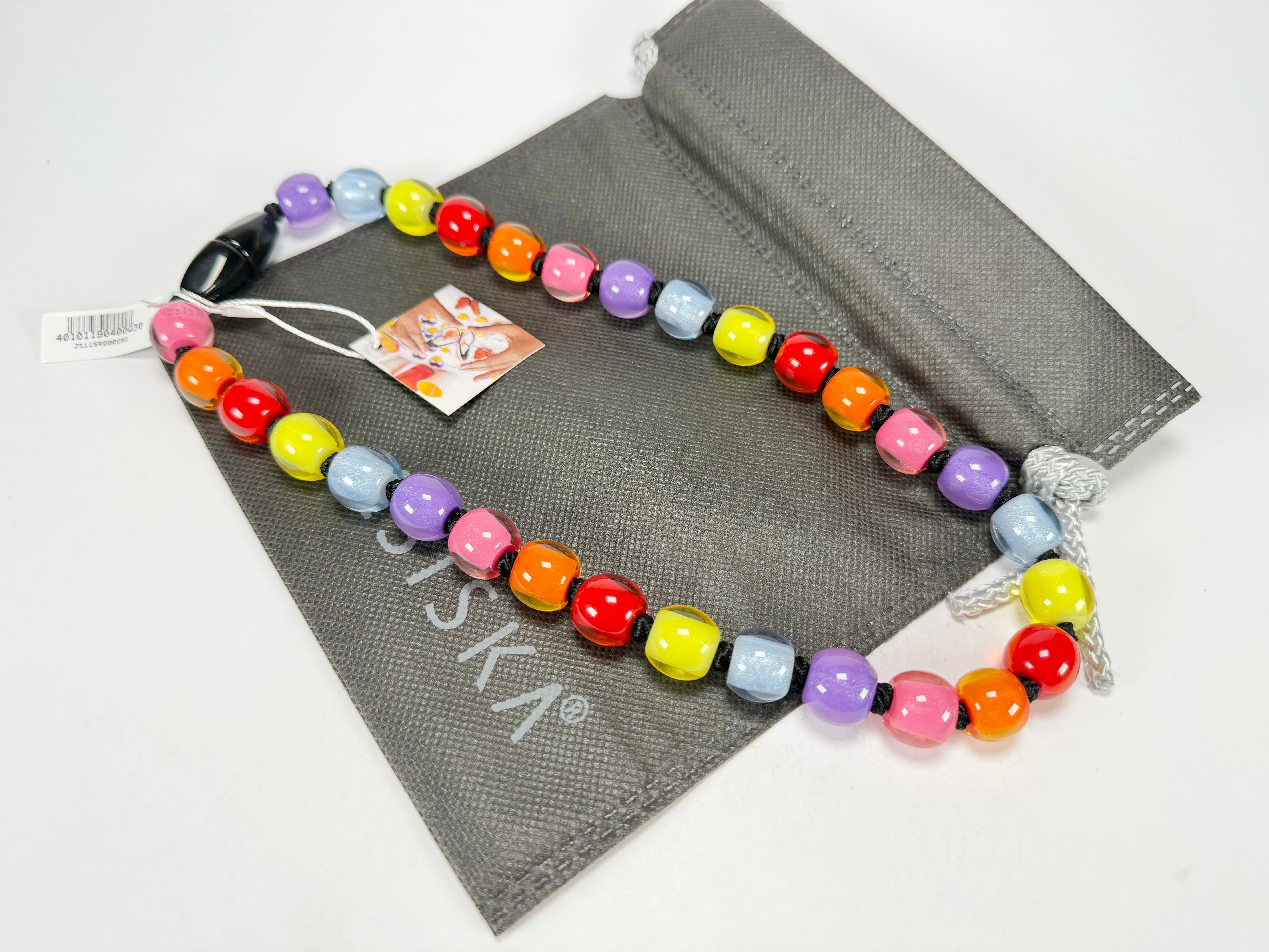 Zsiska - Colourful Beads 30 Bead Spectrum Resin Necklace ( 40101190400Q30 )