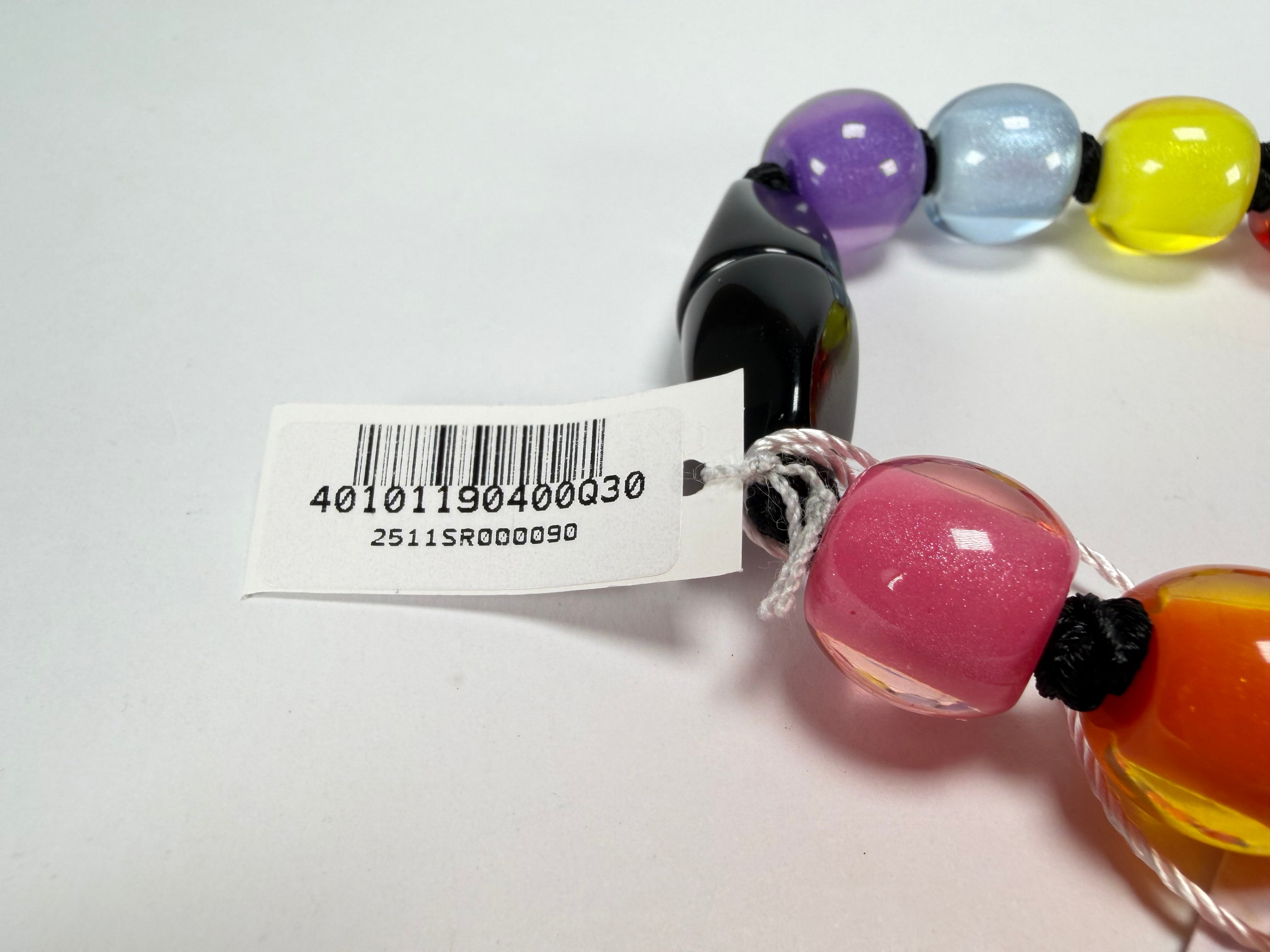 Zsiska - Colourful Beads 30 Bead Spectrum Resin Necklace ( 40101190400Q30 )