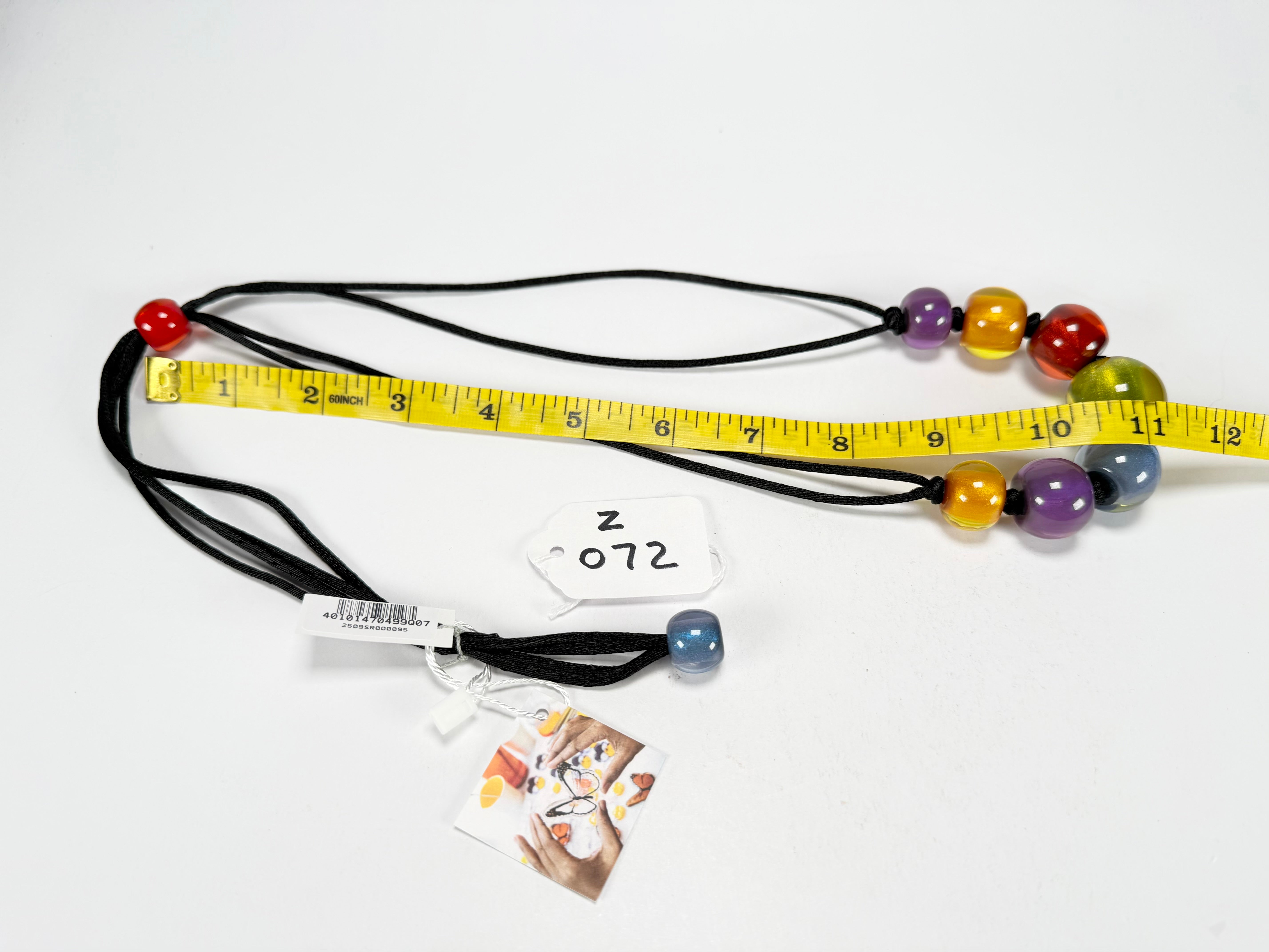 Zsiska - Colourful Beads 7 Bead New Spectrum Resin Necklace ( 40101470499Q07 )