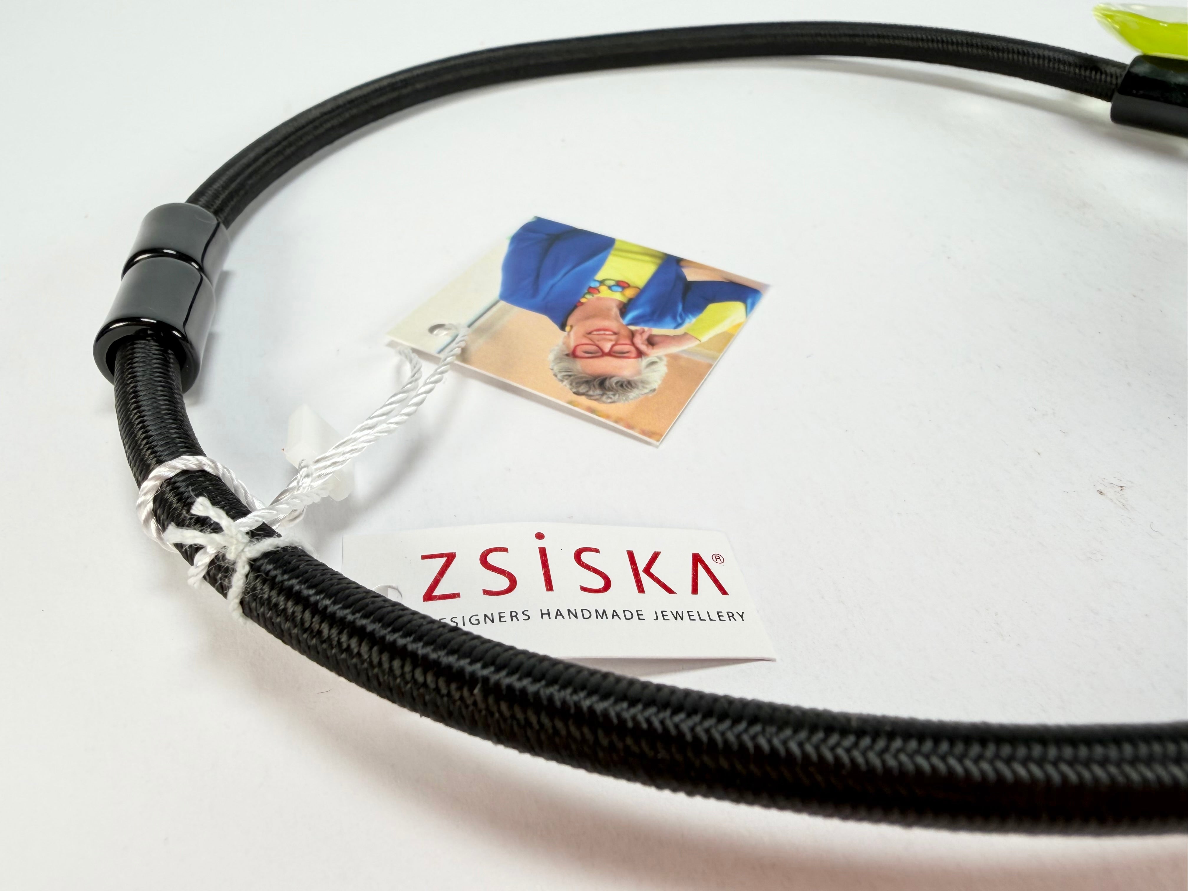 Zsiska - Flora "Prue Leith" Mix Colours 3 Bead Resin Necklace ( P070151MIXXQ03 )