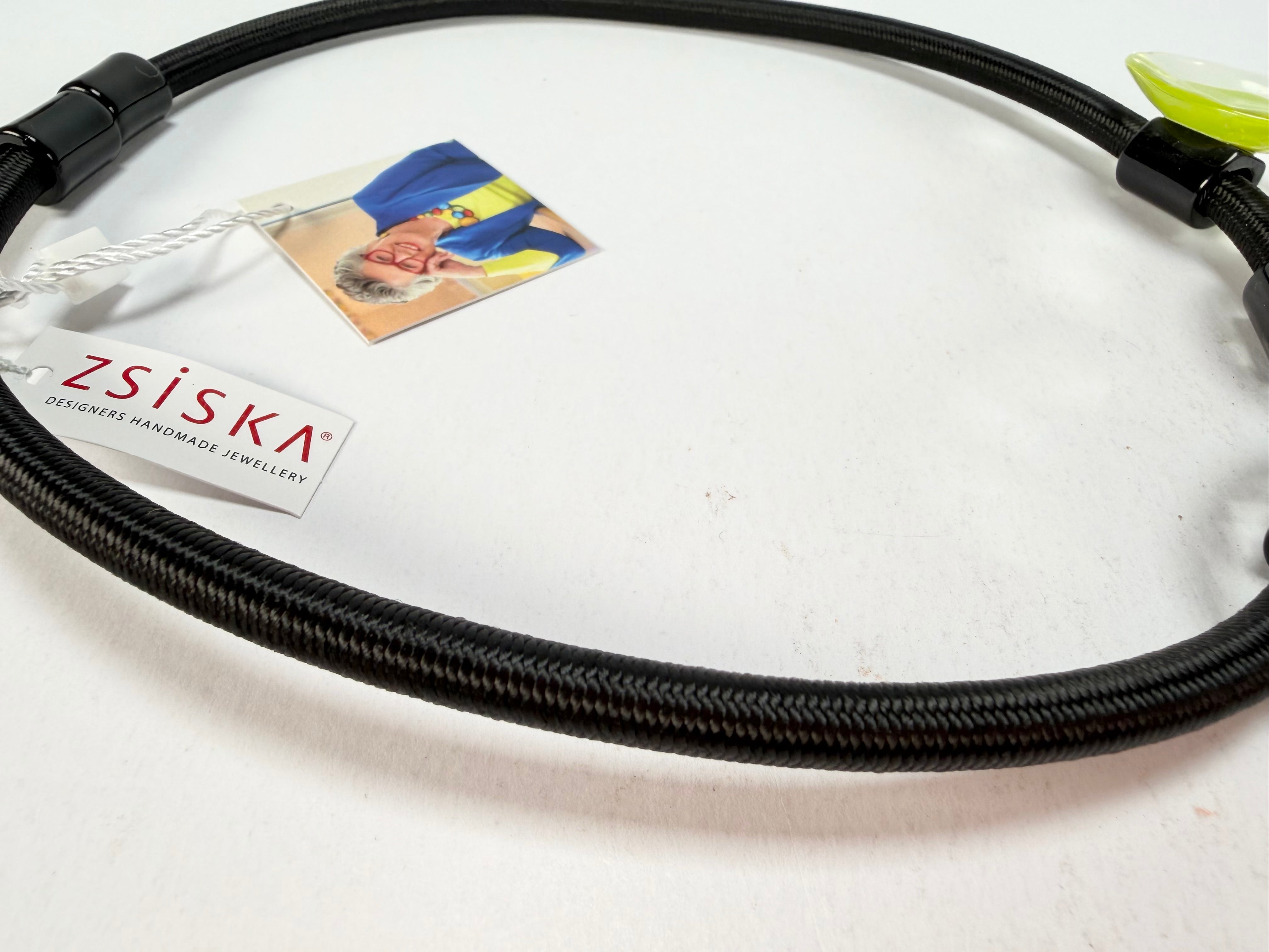 Zsiska - Flora "Prue Leith" Mix Colours 3 Bead Resin Necklace ( P070151MIXXQ03 )