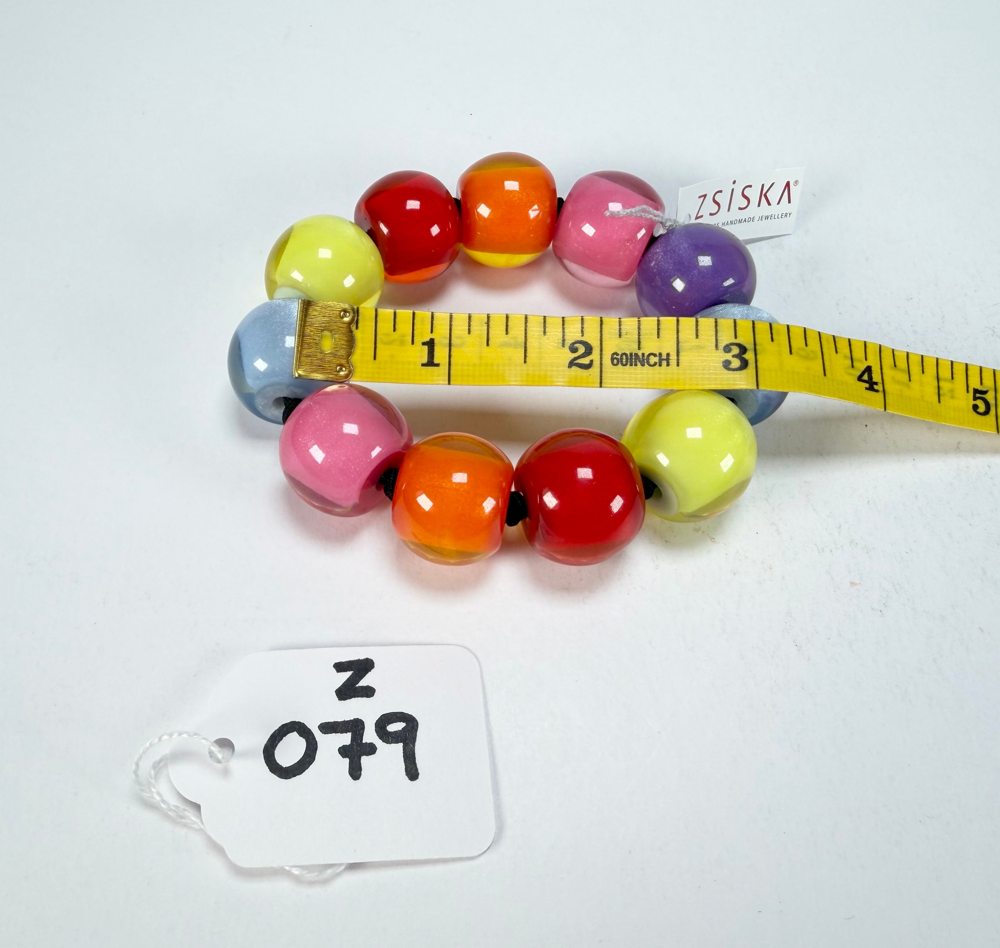 Zsiska - Colourful Beads Spectrum 11 Medium Bead Resin Bracelet ( 40103010400Q11 )