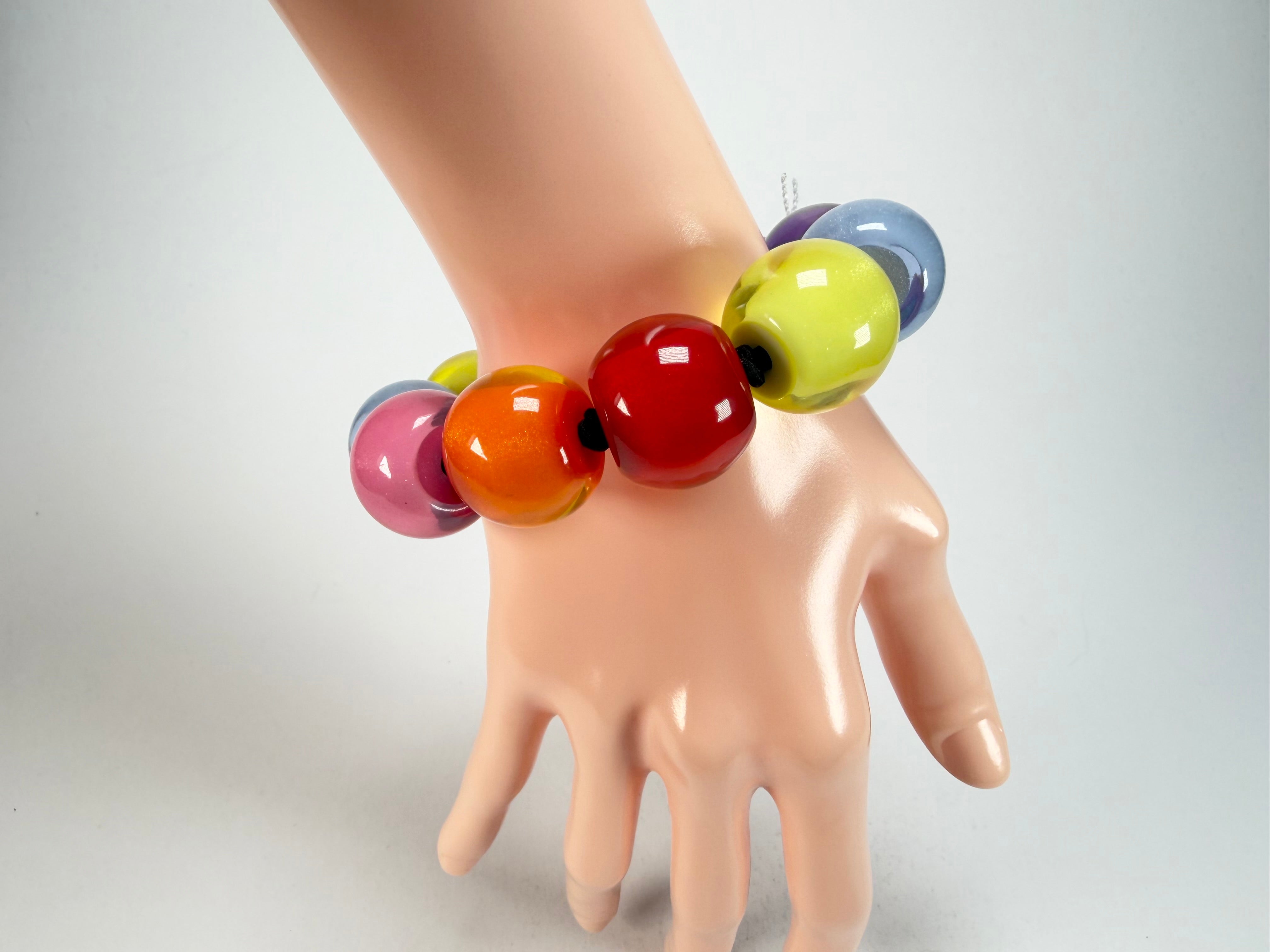 Zsiska - Colourful Beads Spectrum 11 Medium Bead Resin Bracelet ( 40103010400Q11 )