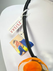 Zsiska - Flora "Prue Leith" Mix Colours 5 Bead Resin Necklace ( P070150MIXXQ05 )