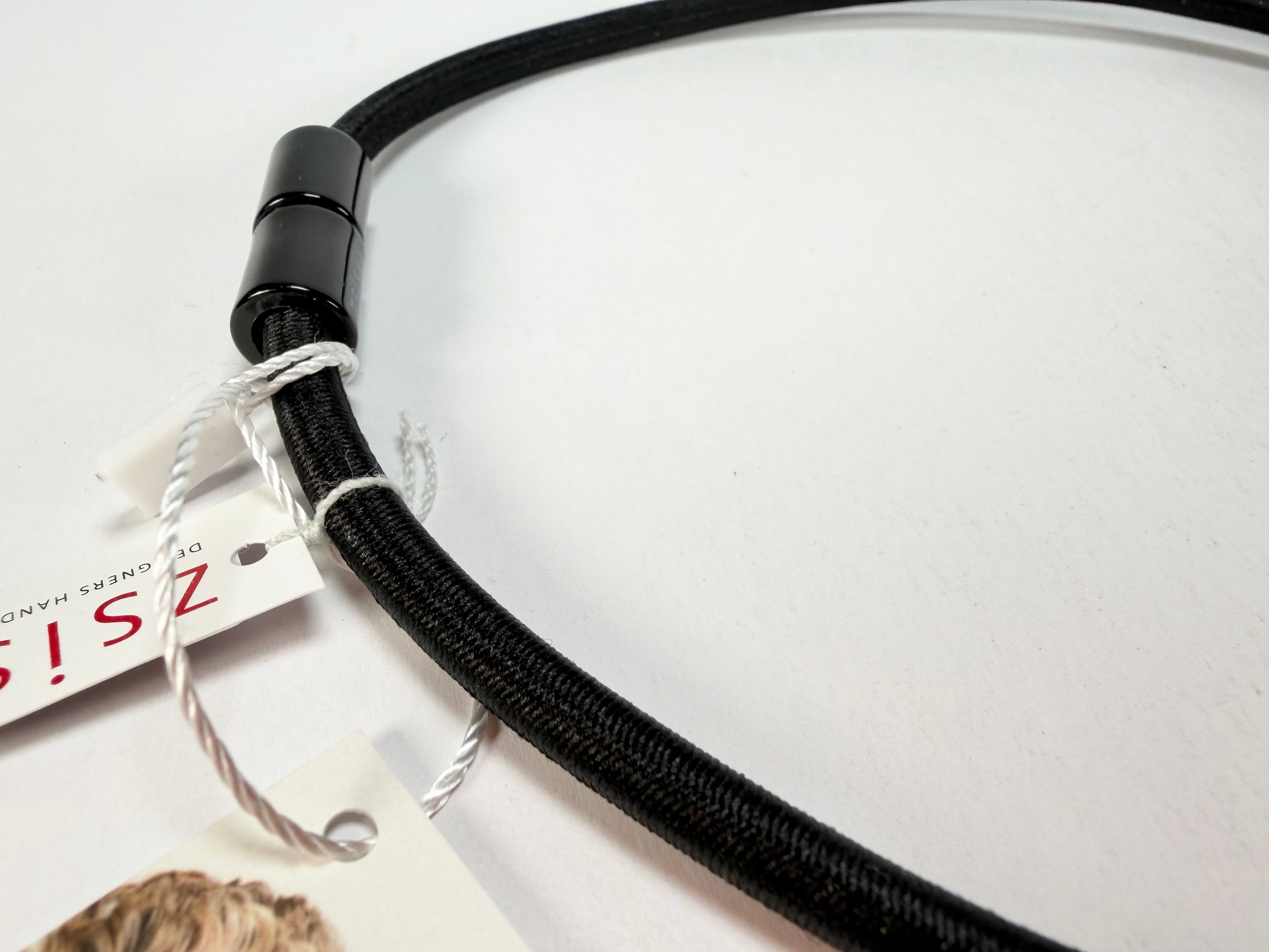 Zsiska - Checkmate "Prue Leith" Crimson & Rose 3 Bead Resin Necklace ( P220150REPIQ03 )