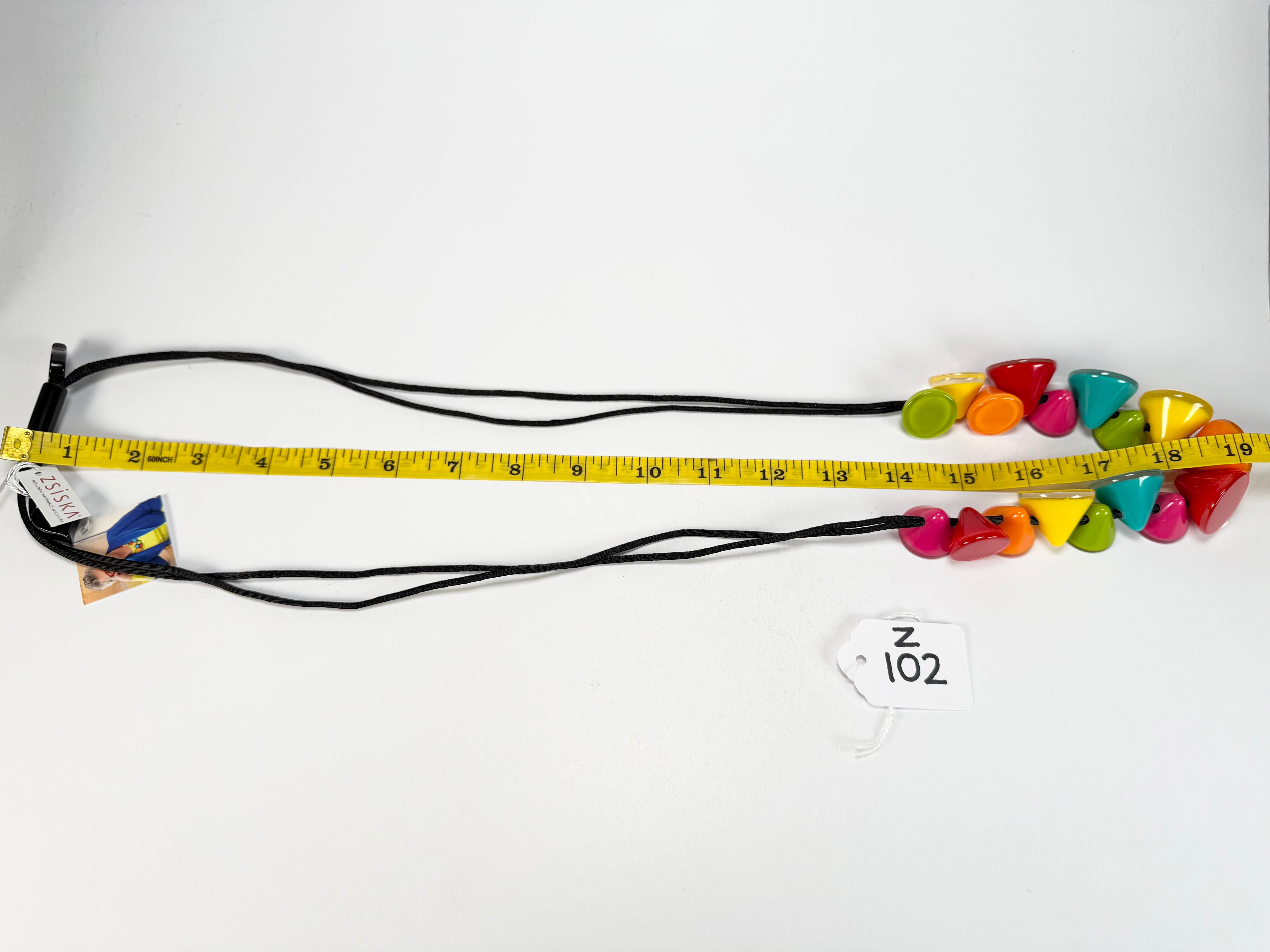 Zsiska - Joy 17 Bead Colourful Combination Resin Necklace ( P150101JOY1Q17 )