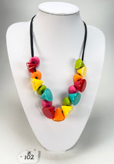 Zsiska - Joy 17 Bead Colourful Combination Resin Necklace ( P150101JOY1Q17 )