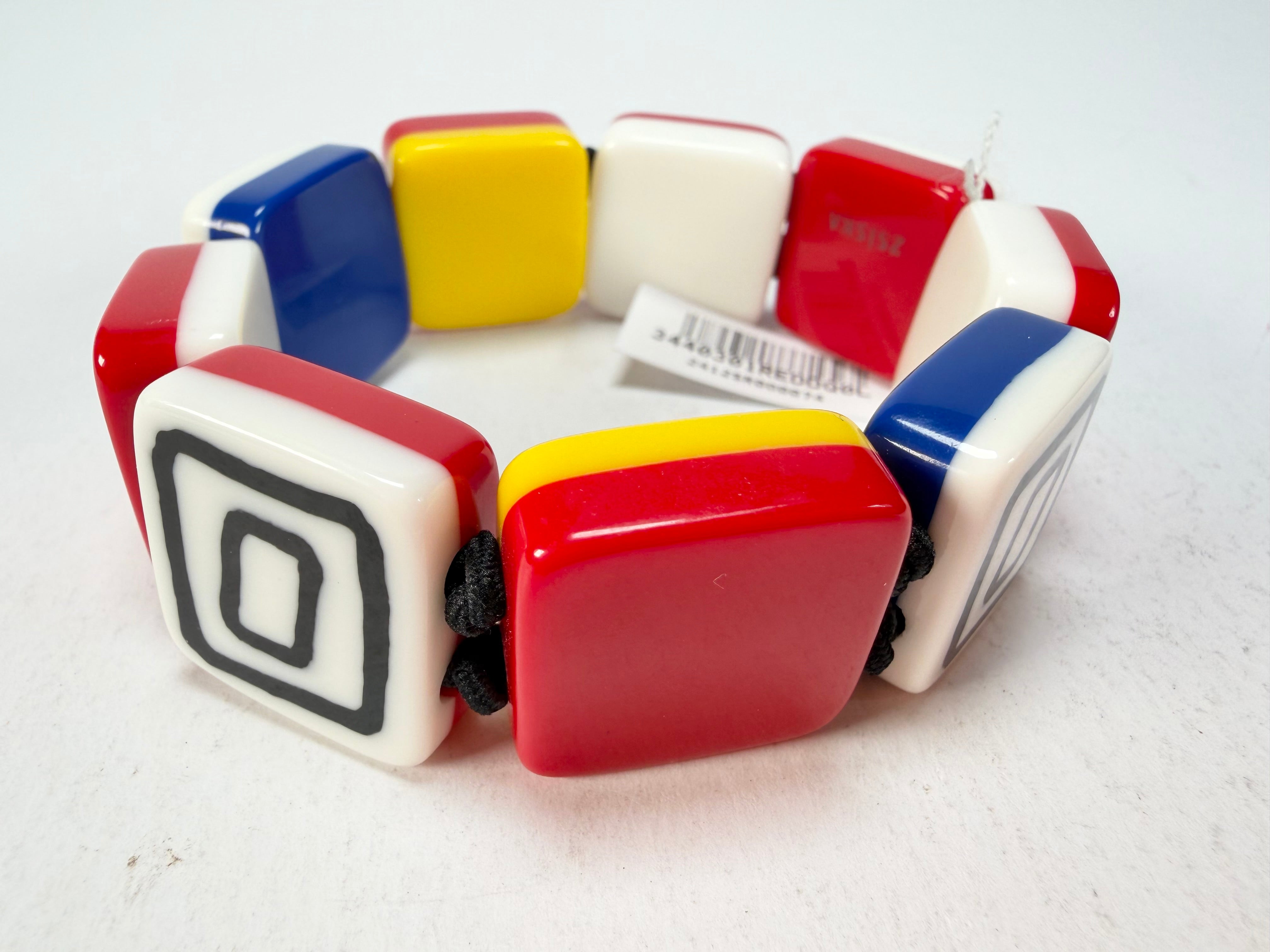 Zsiska - Vertigo Red Large Resin Bracelet ( 3440301REDDQ0L )