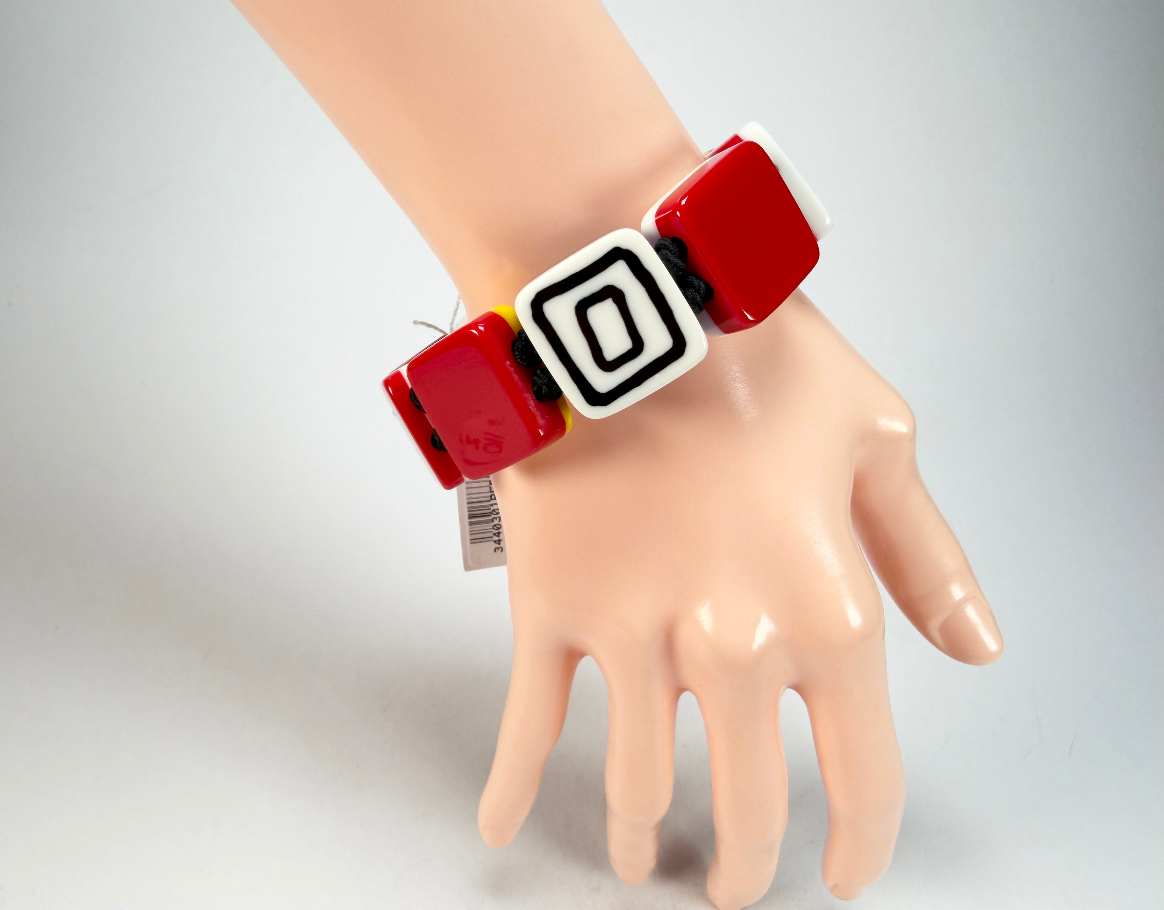 Zsiska - Vertigo Red Large Resin Bracelet ( 3440301REDDQ0L )