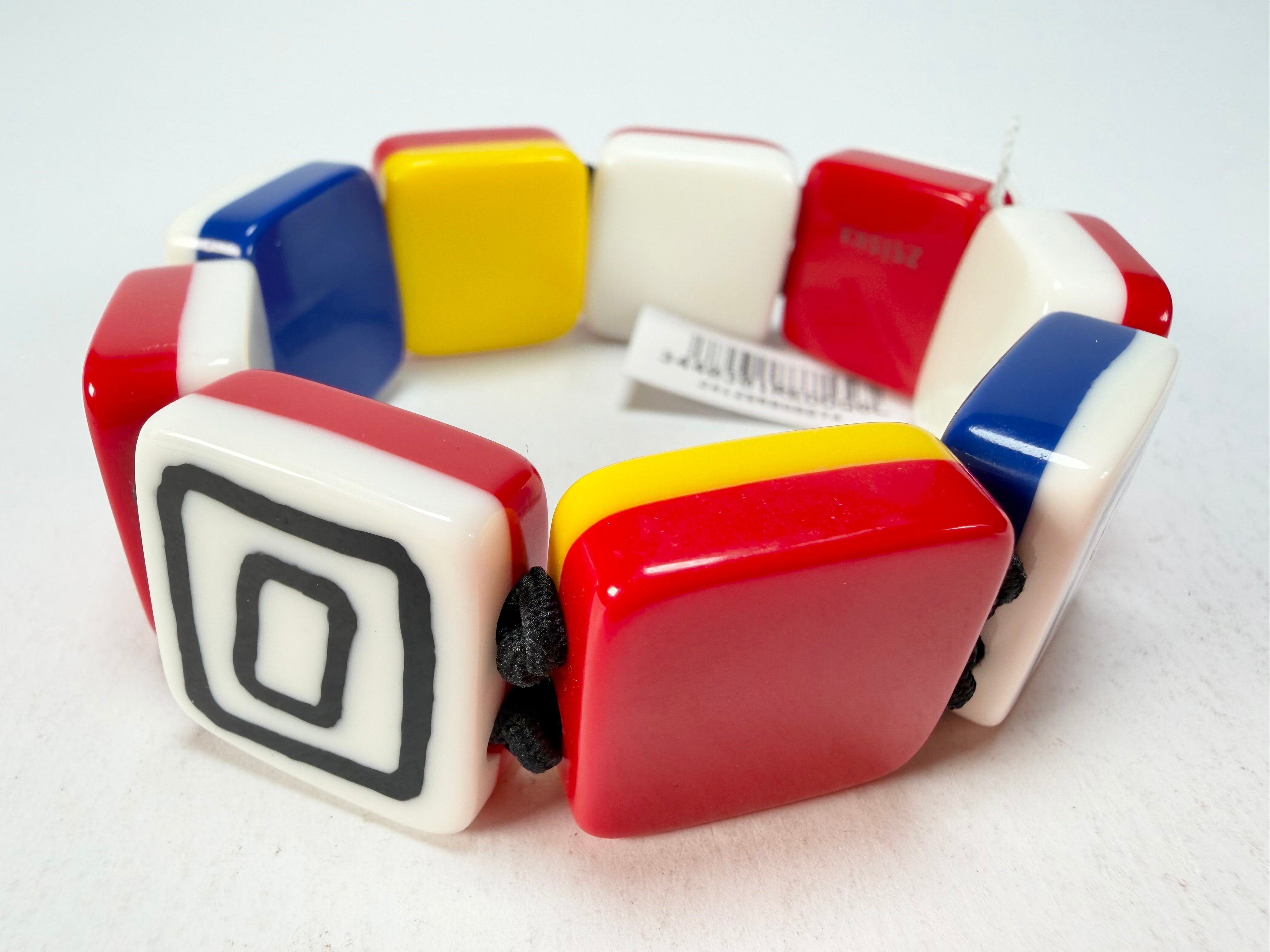 Zsiska - Vertigo Red Large Resin Bracelet ( 3440301REDDQ0L )