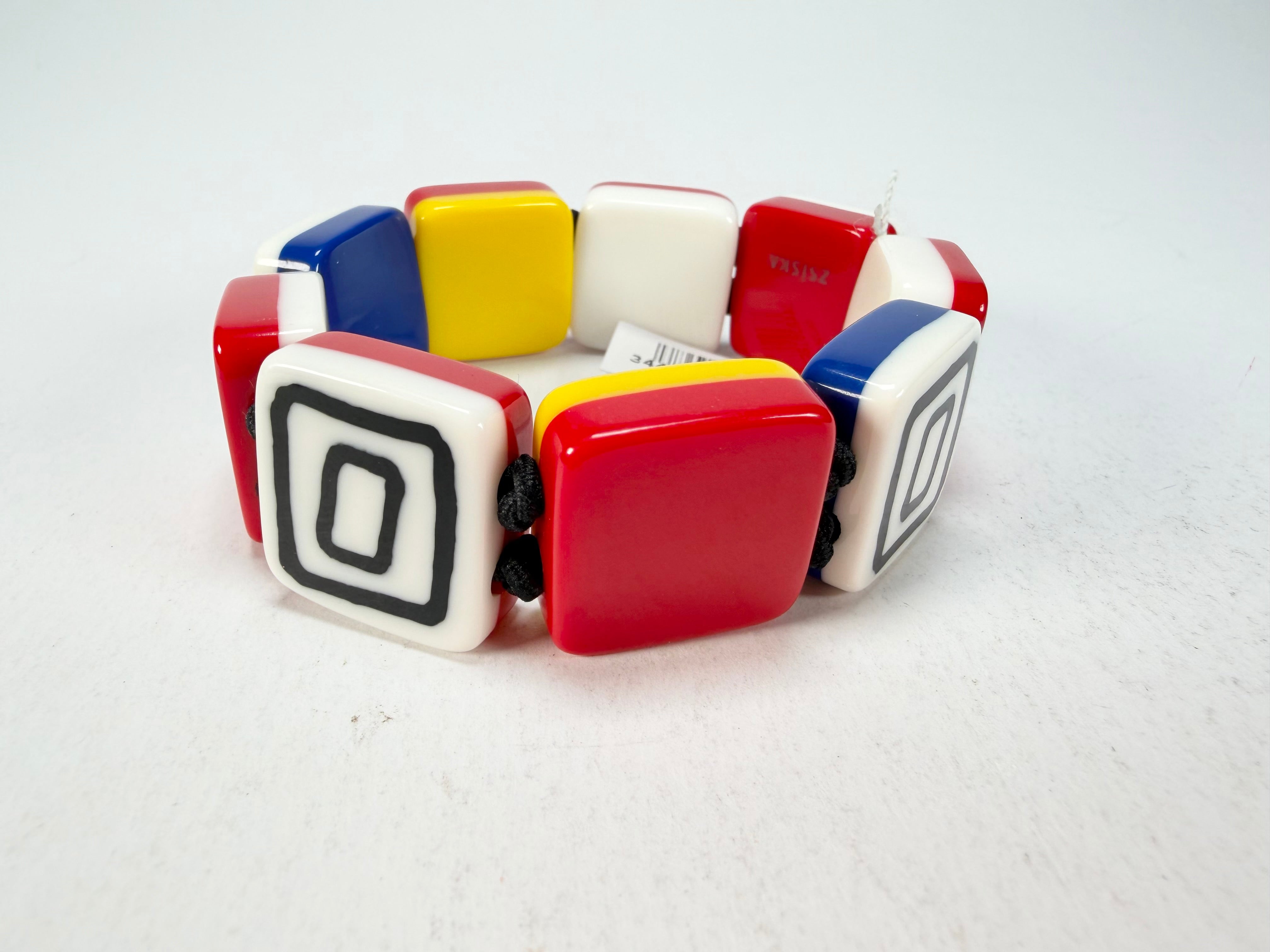 Zsiska - Vertigo Red Large Resin Bracelet ( 3440301REDDQ0L )