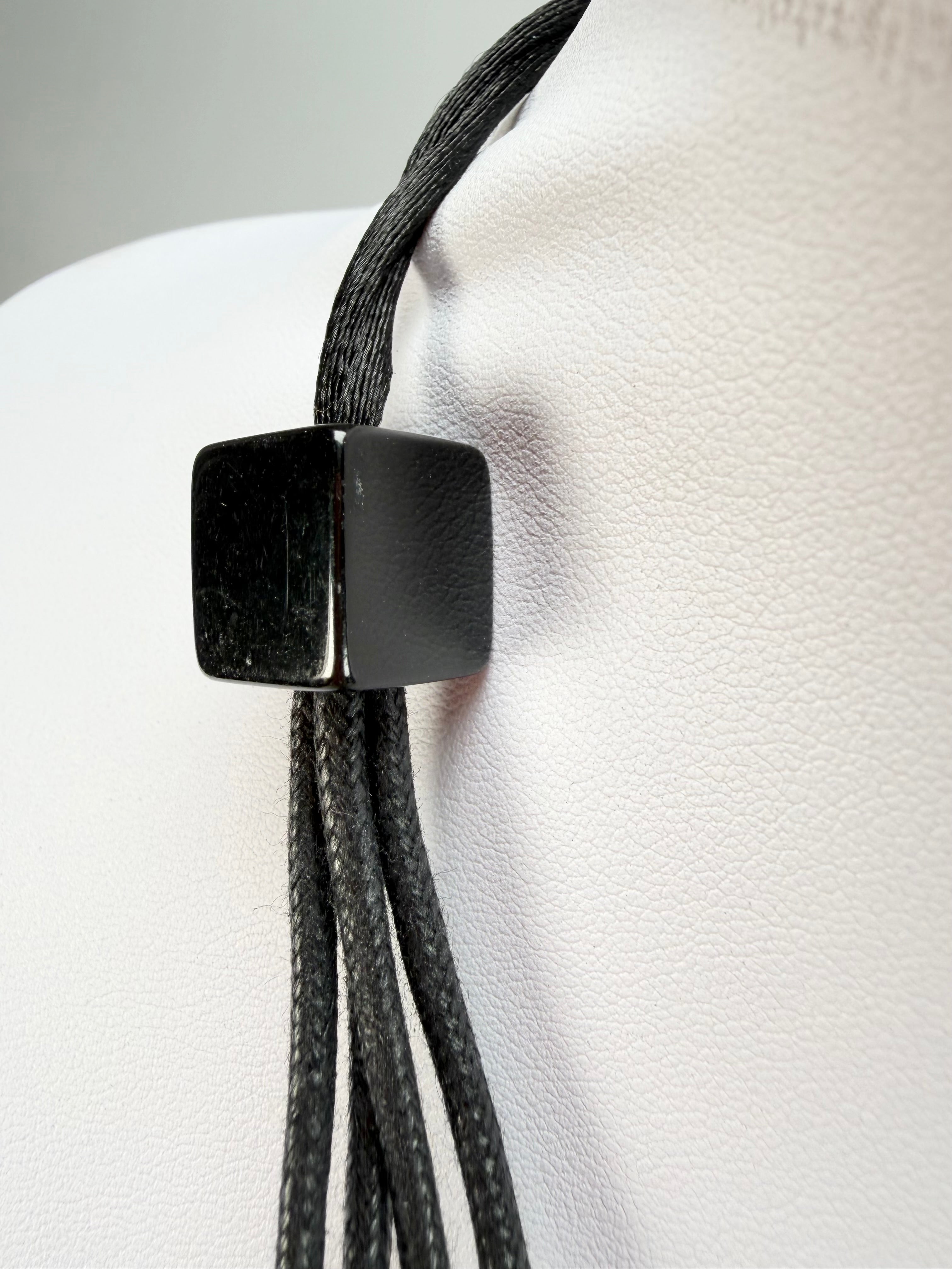 Zsiska - Cubist Mix Coloured Cube Resin Necklace ( 3420101CUB1Q11 )