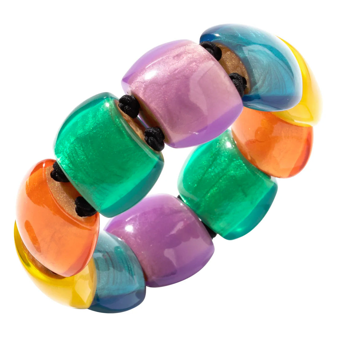 Zsiska - Bellissima 2026 Spectrum Large 10 Bead Resin Bracelet ( 72403010599Q0L )