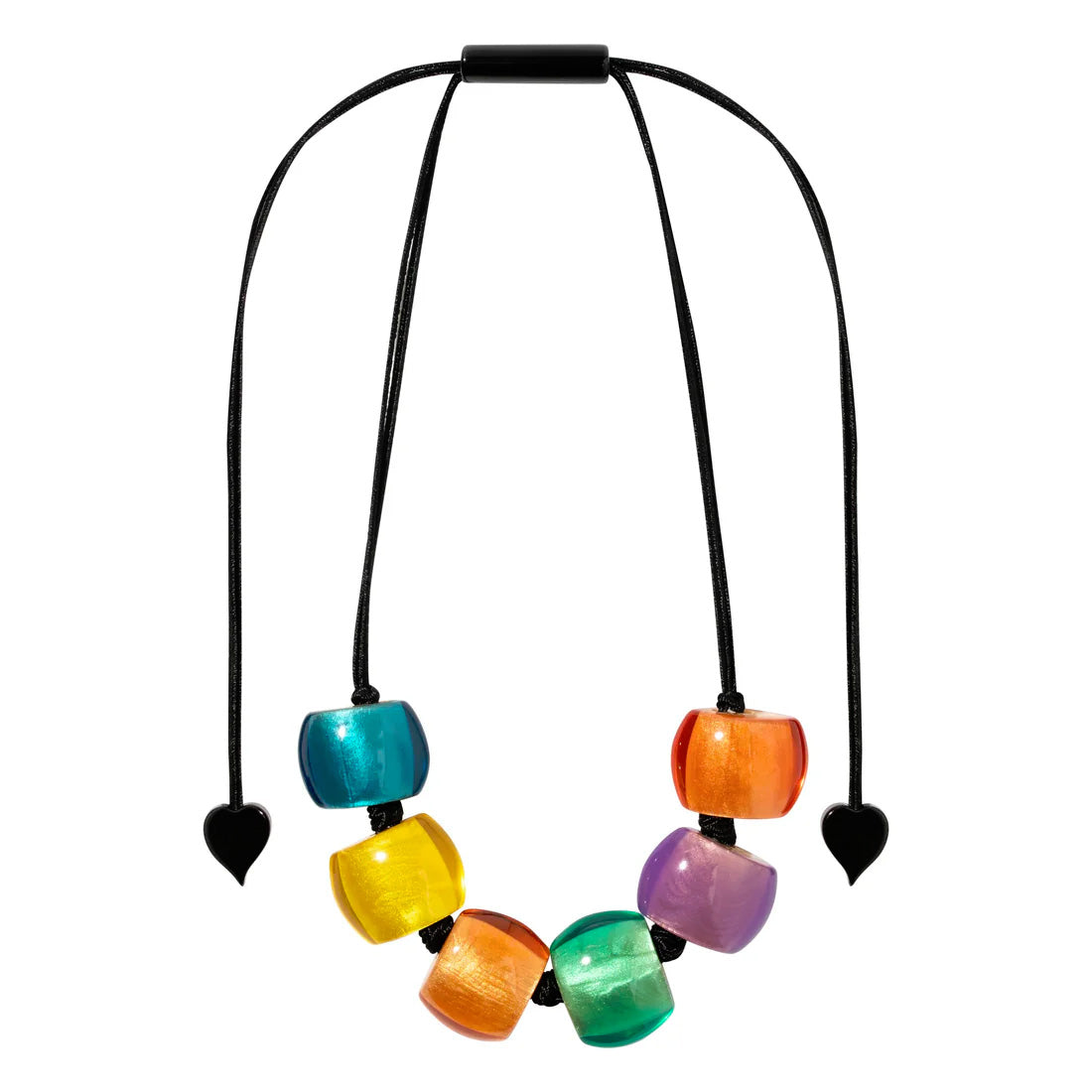 Zsiska - Bellissima 6 Bead 2026 Spectrum Resin Necklace ( 72401050599Q06 )
